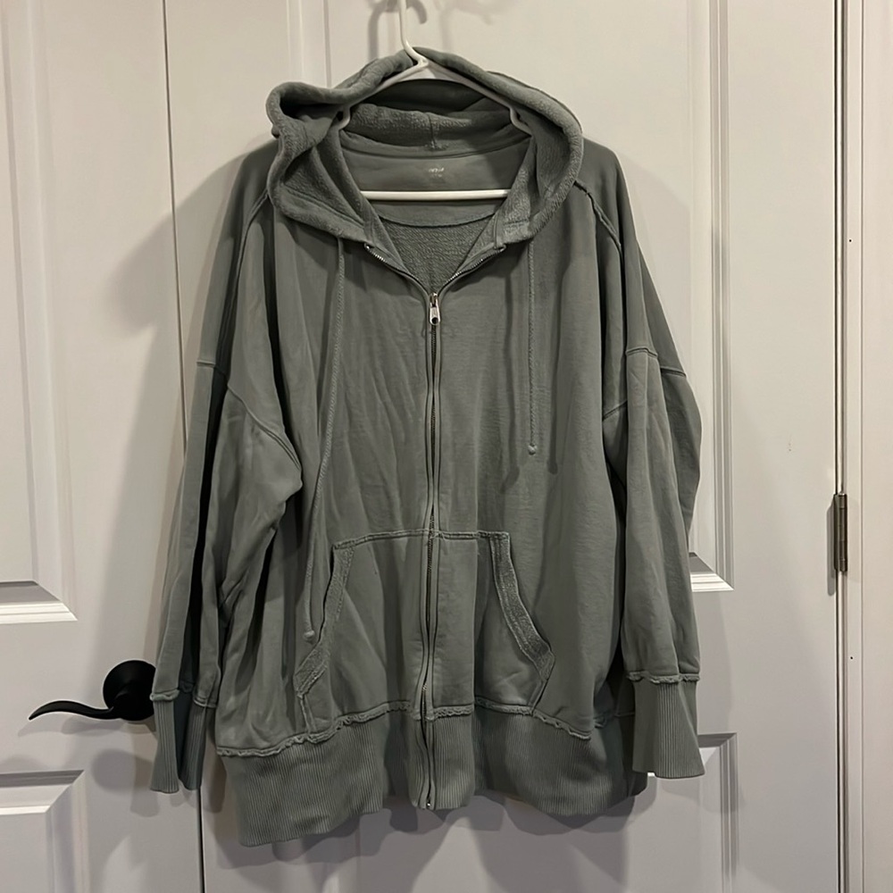 Aerie XL zip up hoodie